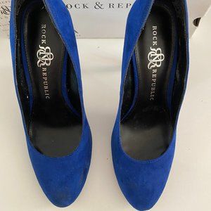 Cobalt Blue Pumps
